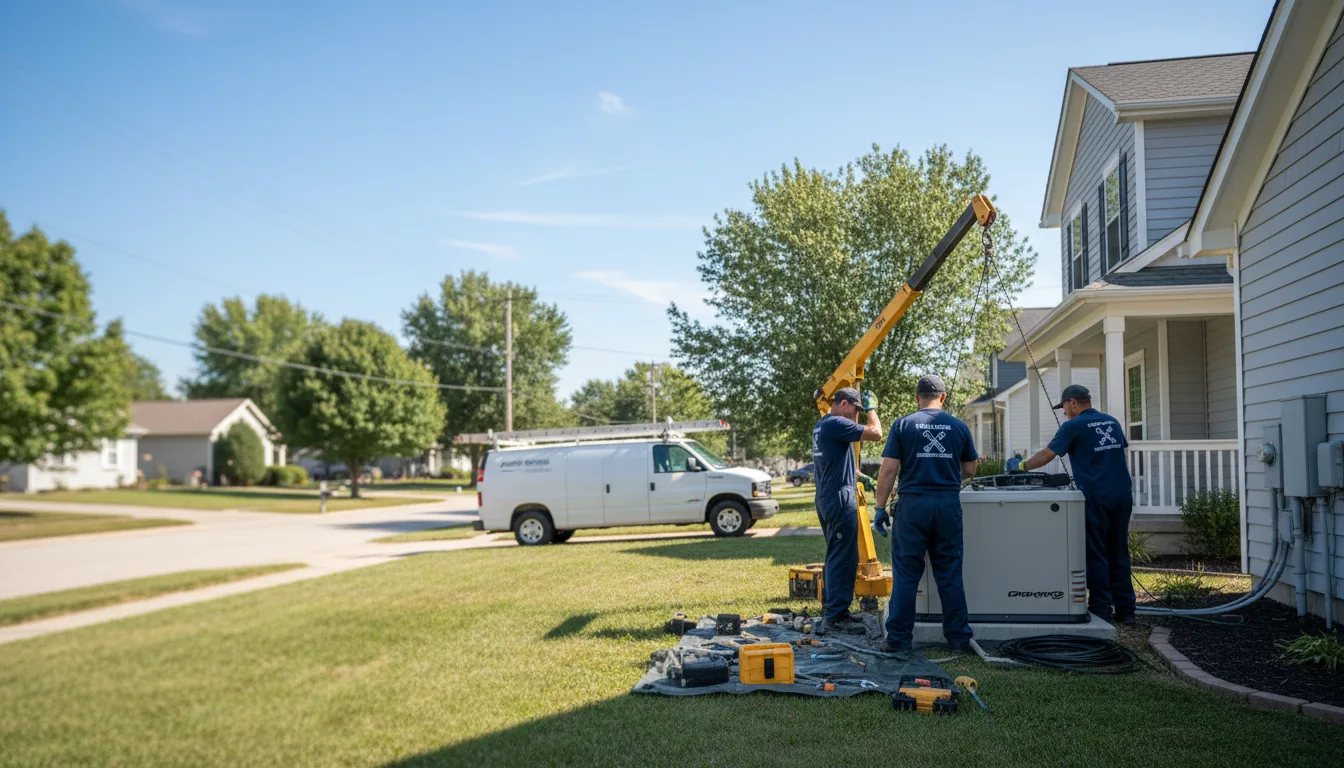 Generator Installation in Olmitz, KS near me